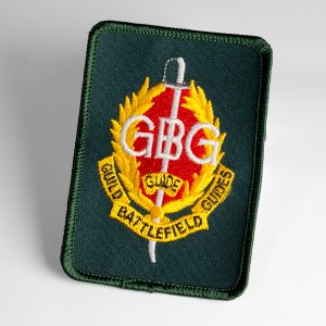 Guild of Battlefield Guides - Accredited Members sew on badge