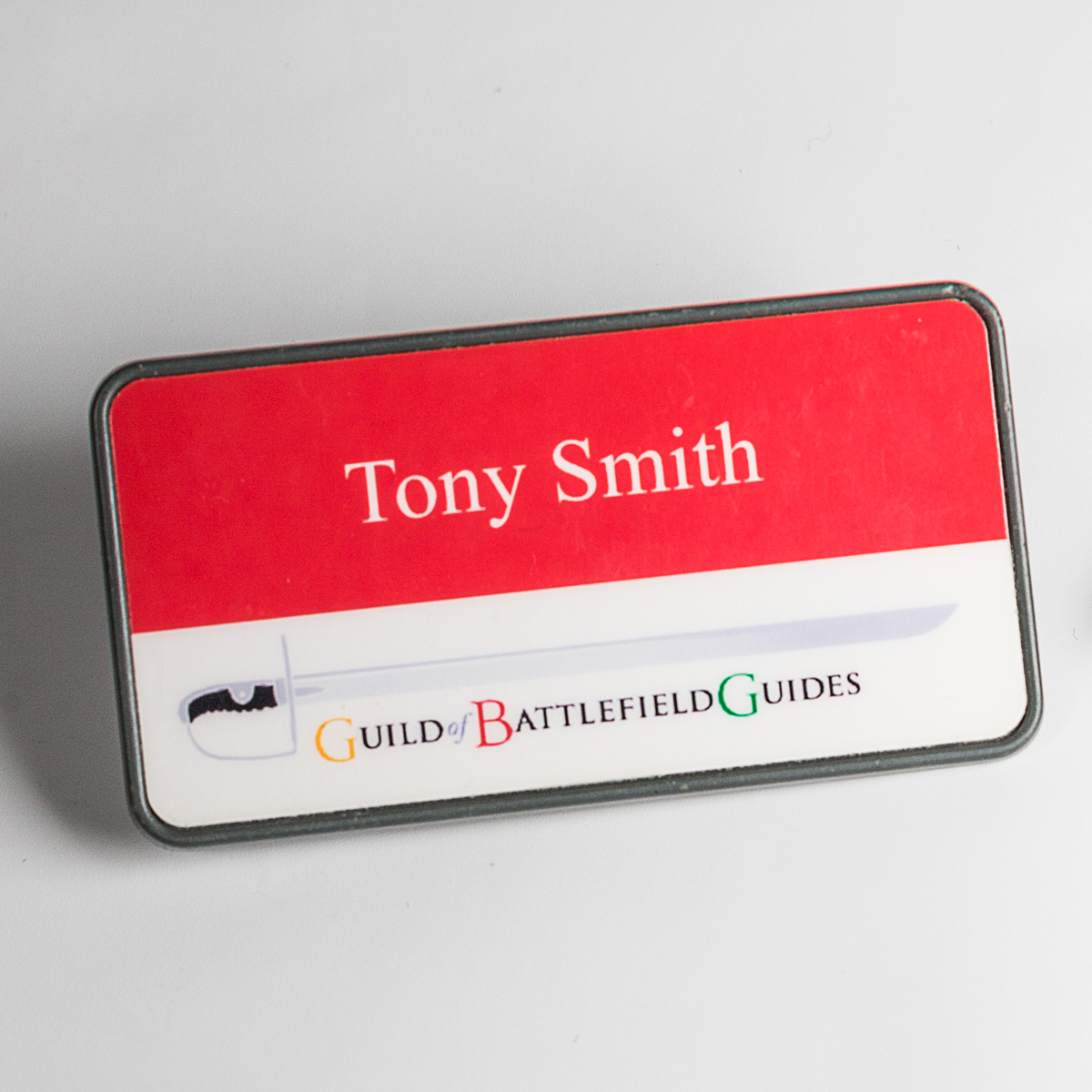 Members Name Badge Replacement Guild Of Battlefield Guides