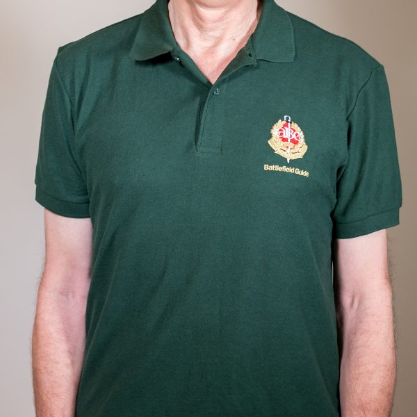 Polo Shirt - Accredited member. Guild of Battlefield Guides.